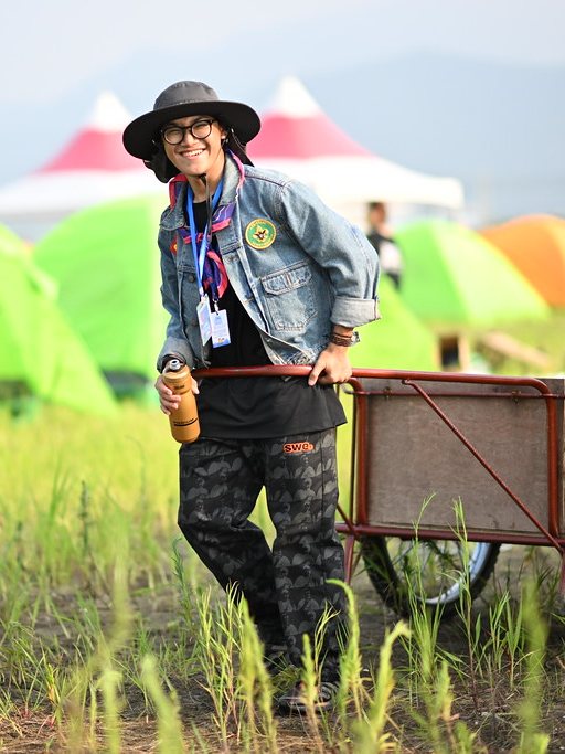 Không khí đất trại Jamboree